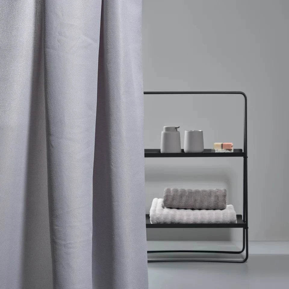 2-Tier Metal Storage Rack for Bathroom, Office