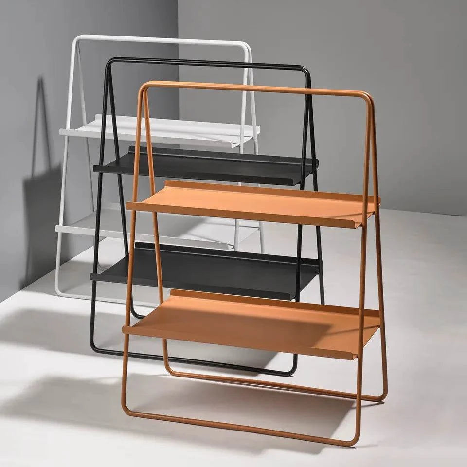 2-Tier Metal Storage Rack for Bathroom, Office