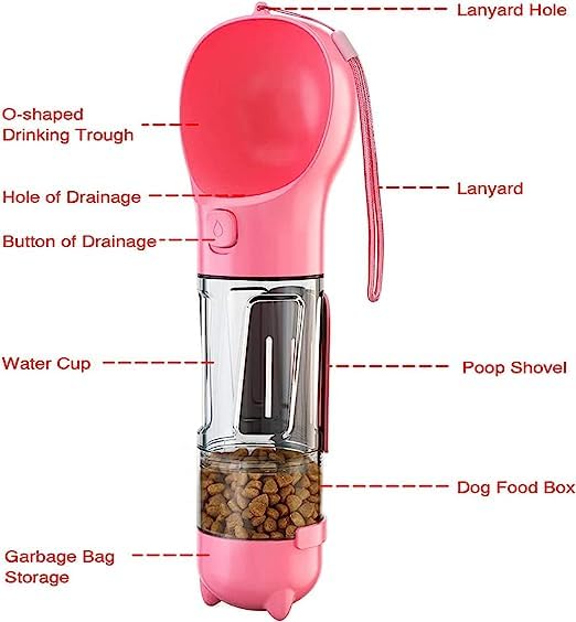 Dogs water bottle