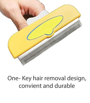 Portable Self Removing Professional Dog Shedding Brush for Grooming