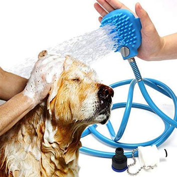 Cat And Dog Scrubber With Adjustable Shower