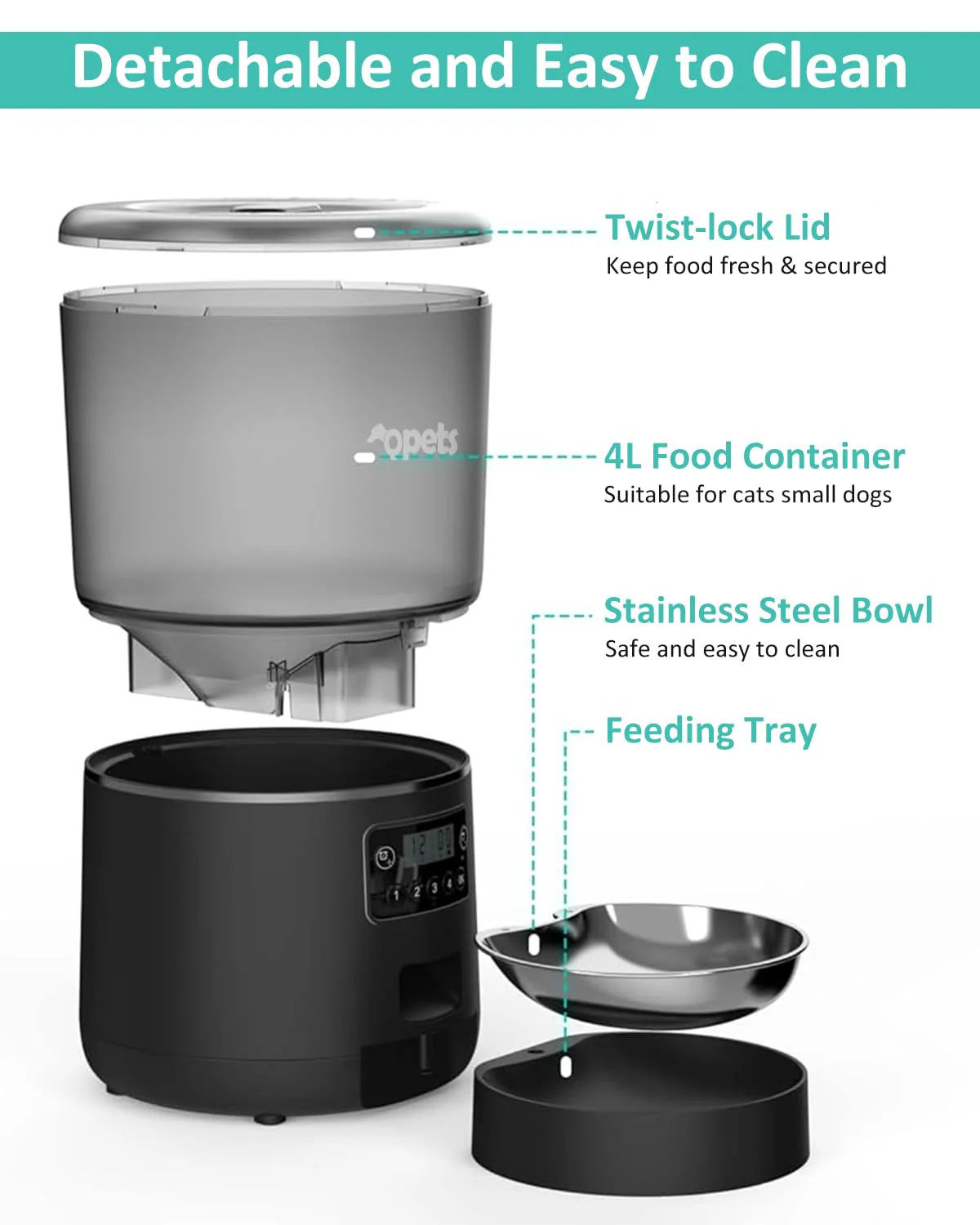 Dogs Automatic Feeder