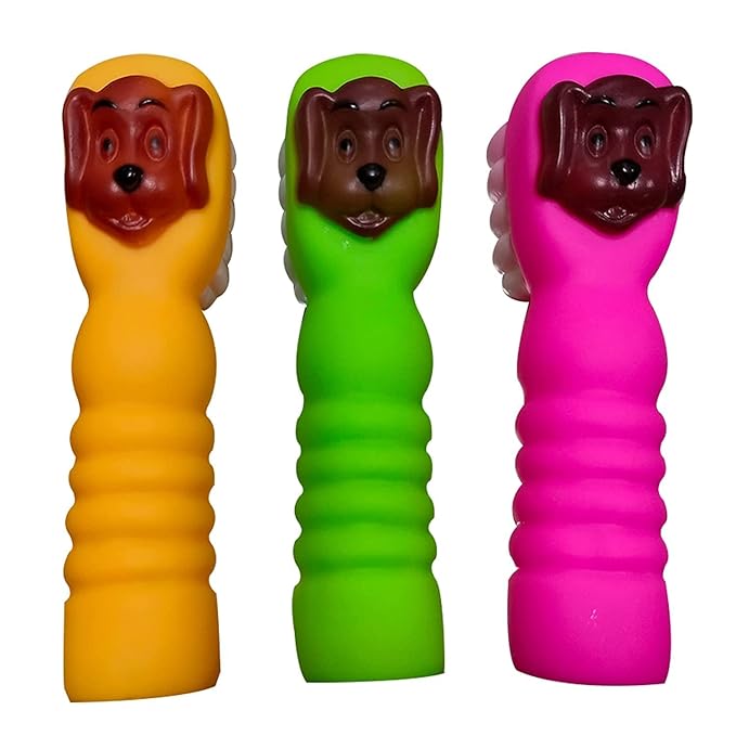 Latex Squeaky Toys for Small Puppy- Random Color - furely