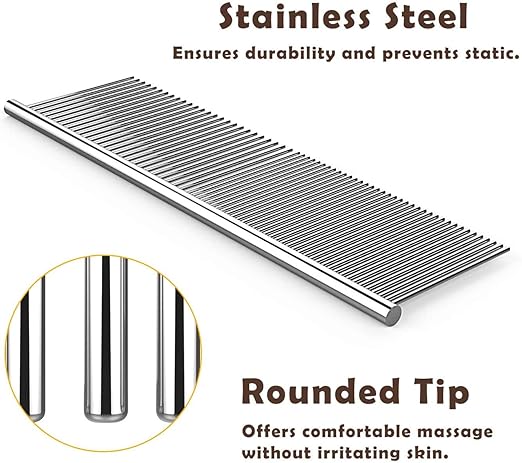 Stainless Steel Cats And Dogs Comb For Hair - furely