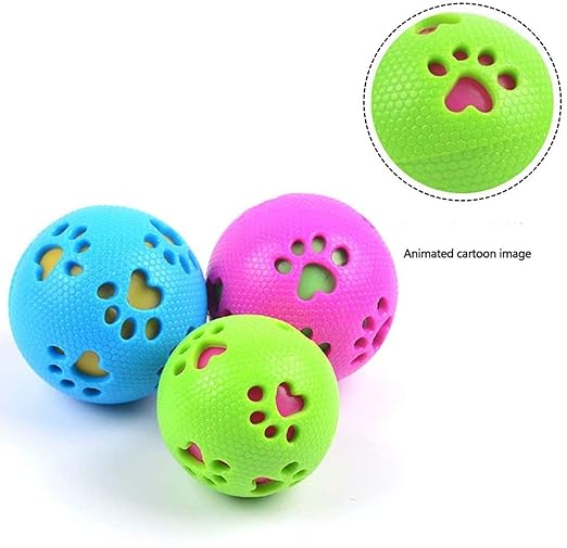 Squeaky Interactive Rubber Balls For Dogs - furely