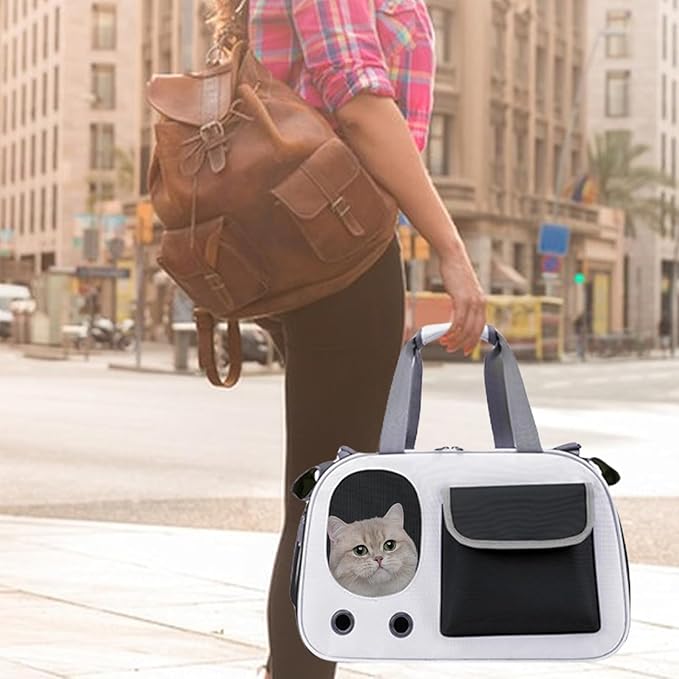 Privacy Protection Cats Travelling Bag with Zipper - furely