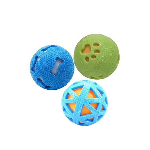 Squeaky Interactive Rubber Balls For Dogs - furely