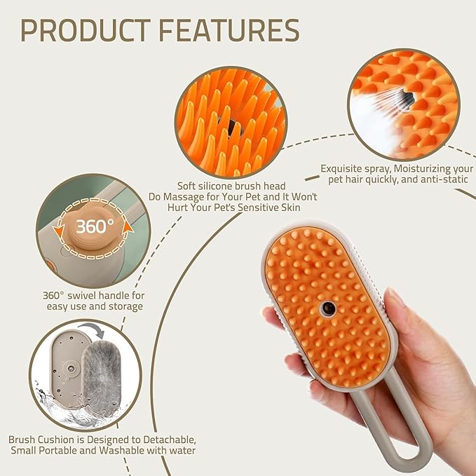 Pets Hair Brush