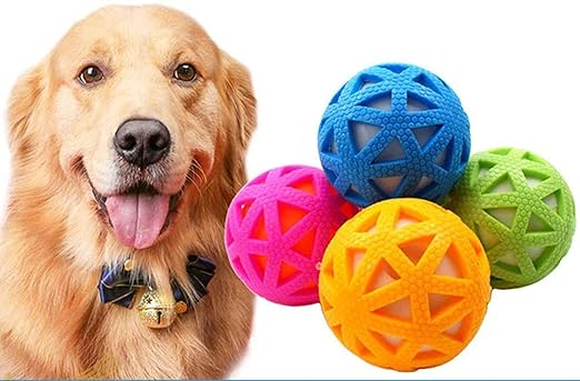 Squeaky Interactive Rubber Balls For Dogs - furely