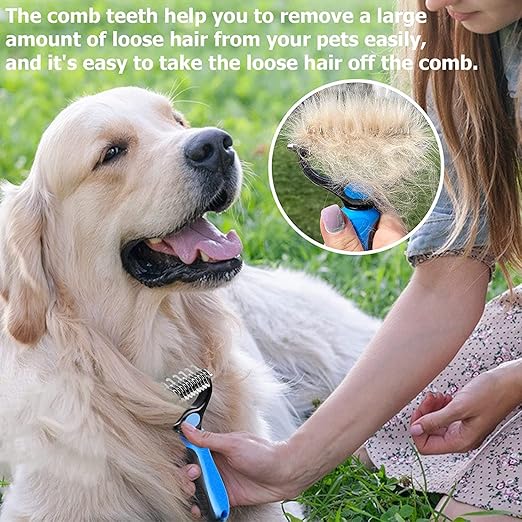 A Dog Brush for Mats & Tangles Removing - furely