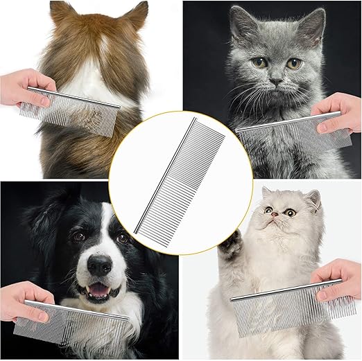 Stainless Steel Cats And Dogs Comb For Hair - furely