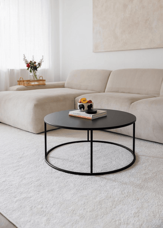Black Center Table With Custom Colors & Sizes