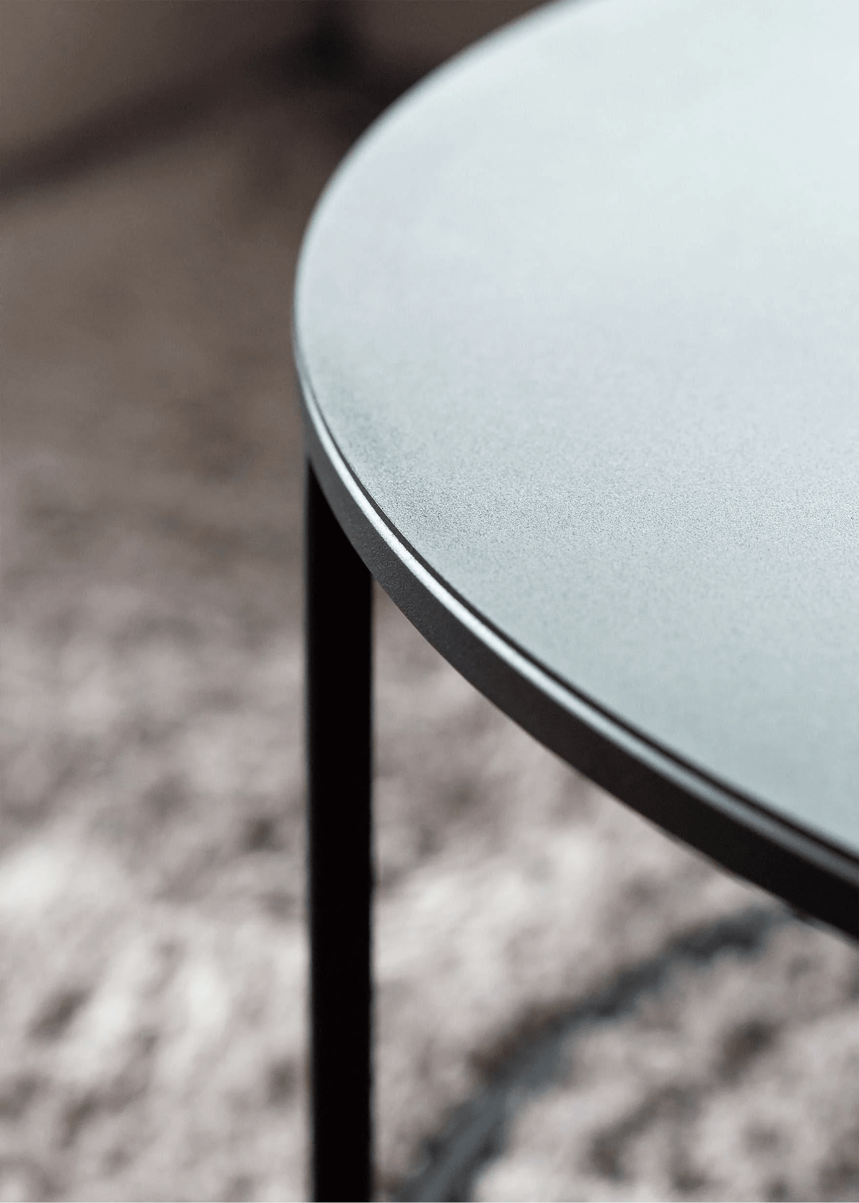Black Center Table With Custom Colors & Sizes - furely