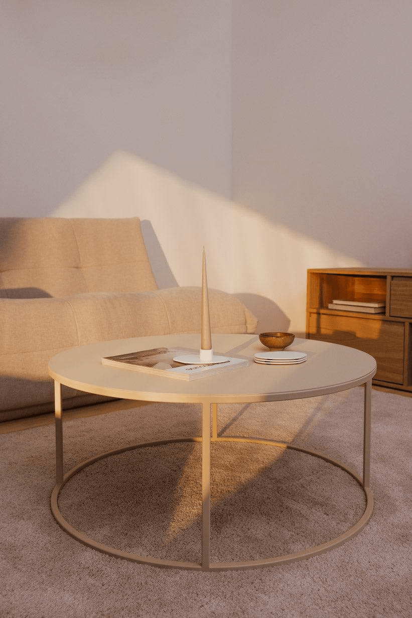 Black Center Table With Custom Colors & Sizes - furely