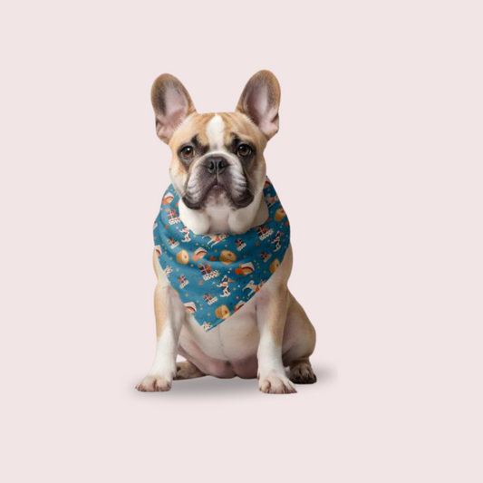 Birthday Dog Bandanas Scarf in Cotton