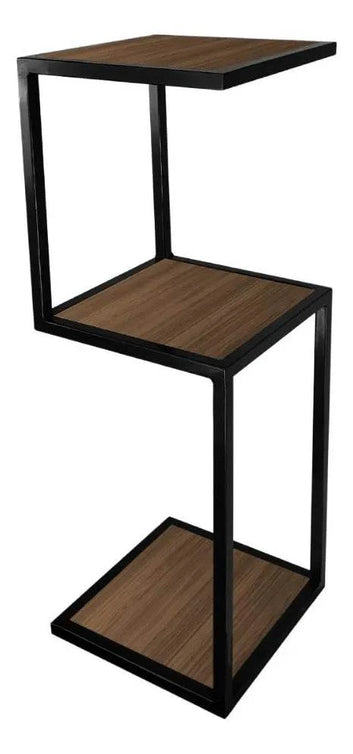 S-Shaped Floating Wall Shelf for Home & Office