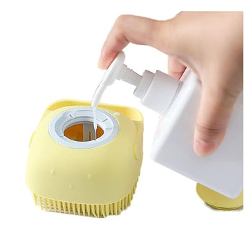 Dog And Cat Brush & Scrubber for Bathing