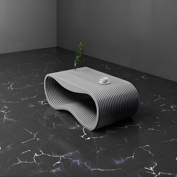 EliteCraft Solid Wood Coffee Table Furely