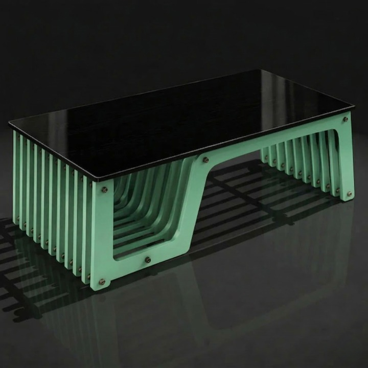 VelvetNest Luxury Solid Wood Center Table – Furely