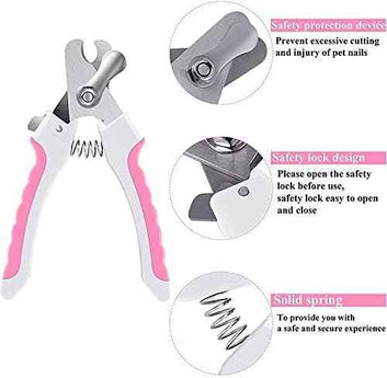 Multi-Functional Pet Nail Clippers Pink