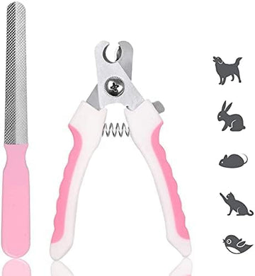 Multi-Functional Pet Nail Clippers Pink