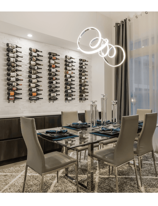 Wall Mounted Wine Glass Holder For bar Decor