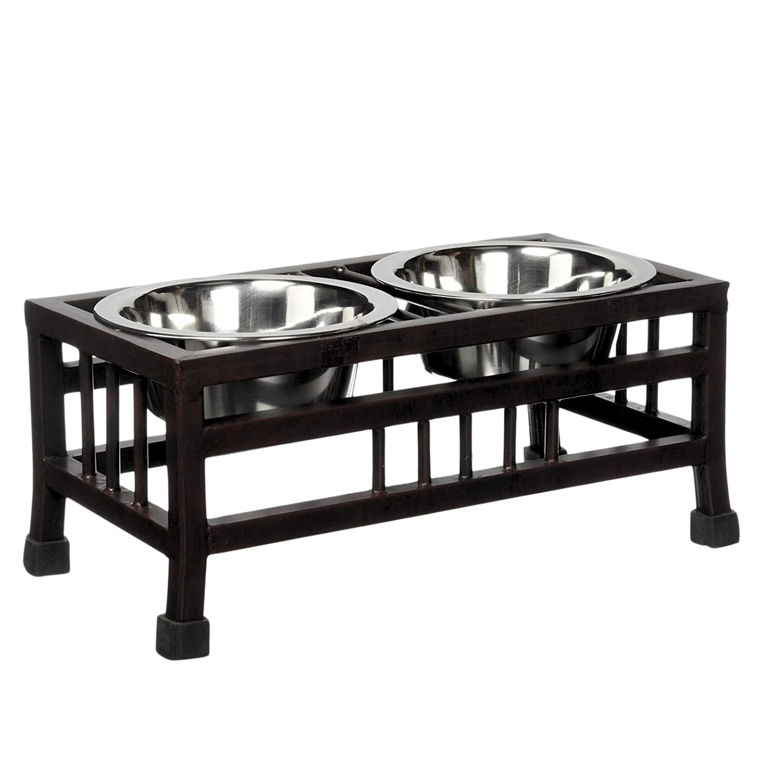 
Iron Stand with Bowl Dinner Set for Cats & Dogs