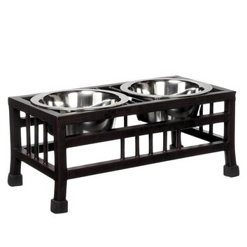 Cat And Dog Bowl Stand For Feeding Food And Water