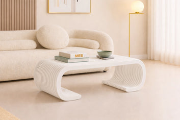 Designer Curved Center Table for Living Room