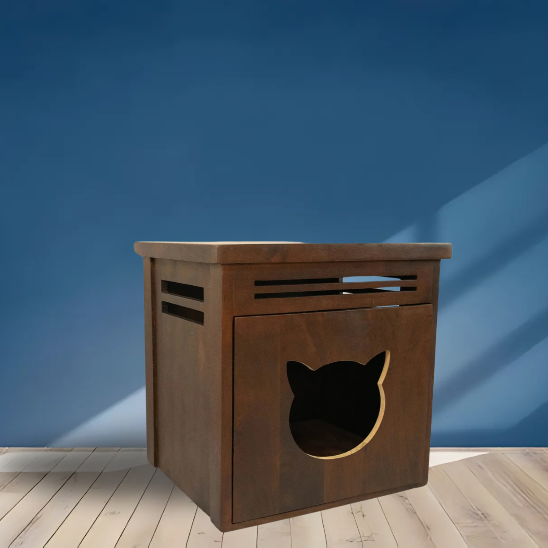  wooden dog house