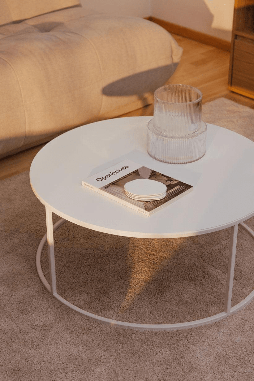 Black Center Table With Custom Colors & Sizes - furely