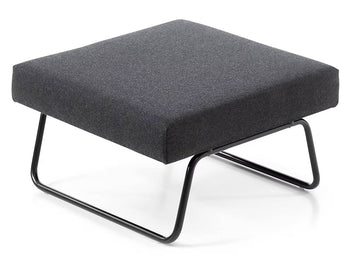 Minimalist Lounge Chair with Ottoman