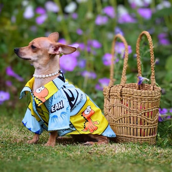 Printed Puppy Shirts Costume For Perfect Attire