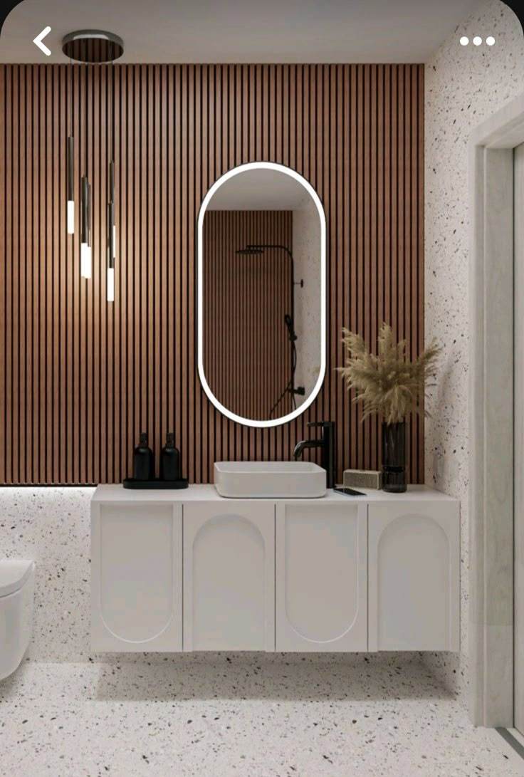 Capsule Backlit Led Mirror