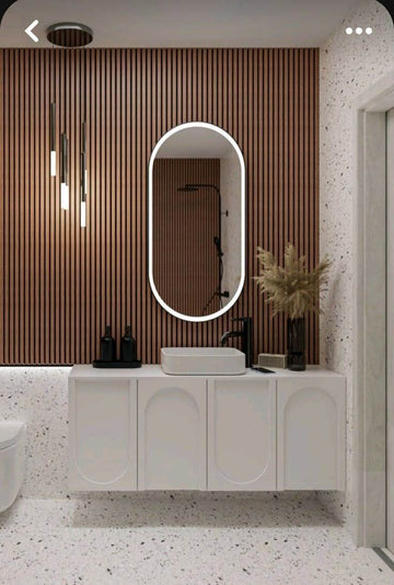 Capsule Backlit Led Mirror