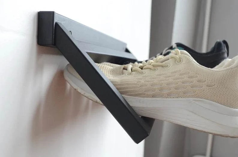 Space Saving Shoe Shelves for Wall - furely