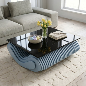 NovaLuxe Solid Wood Coffee Table - Furely